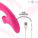 EMI VIBRADOR 13,5 CM MULTIFUNCIÓN 3 EN 1 10 VIBRACIONES ROSA